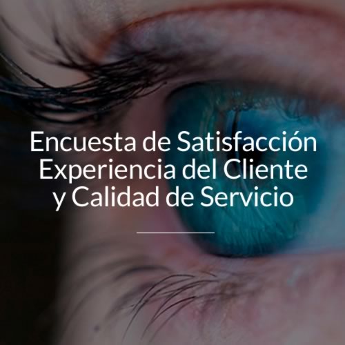 encuensta de satisfaccion experiencia del cliente y calidad de servicio